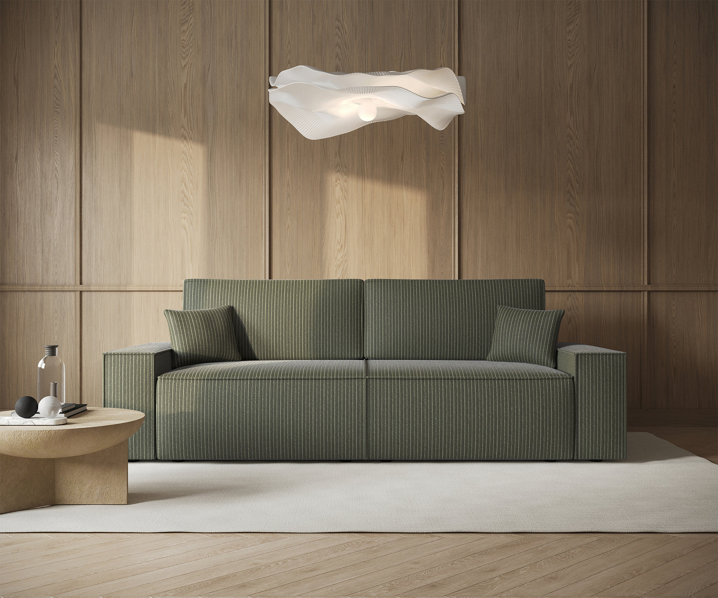 Dīvāns Fireza 275/102/85 cm Perla 55 - N1 Home