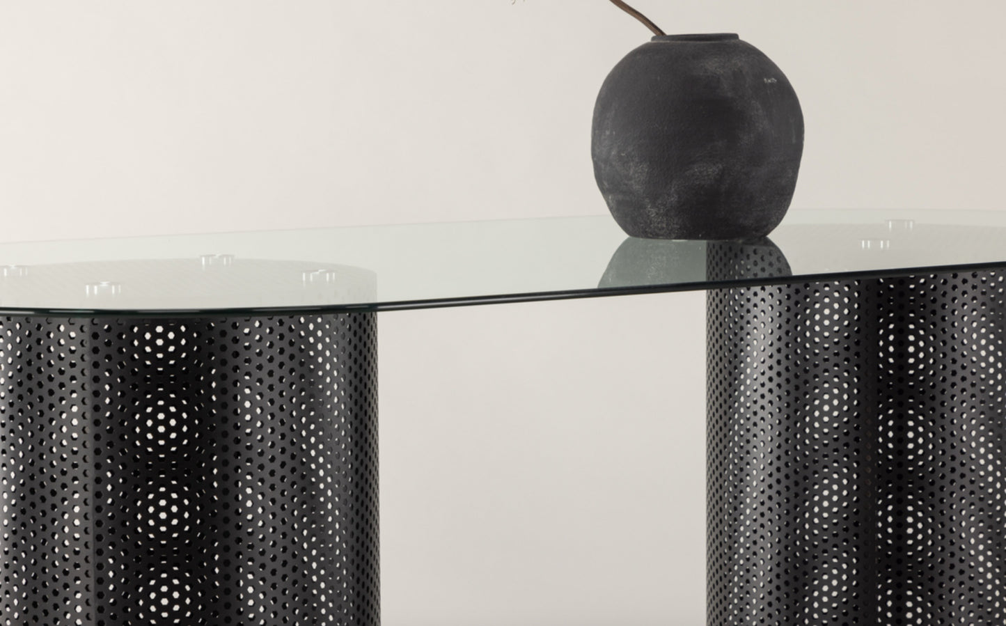 Galds Orial 75/200/100 cm melns - N1 Home