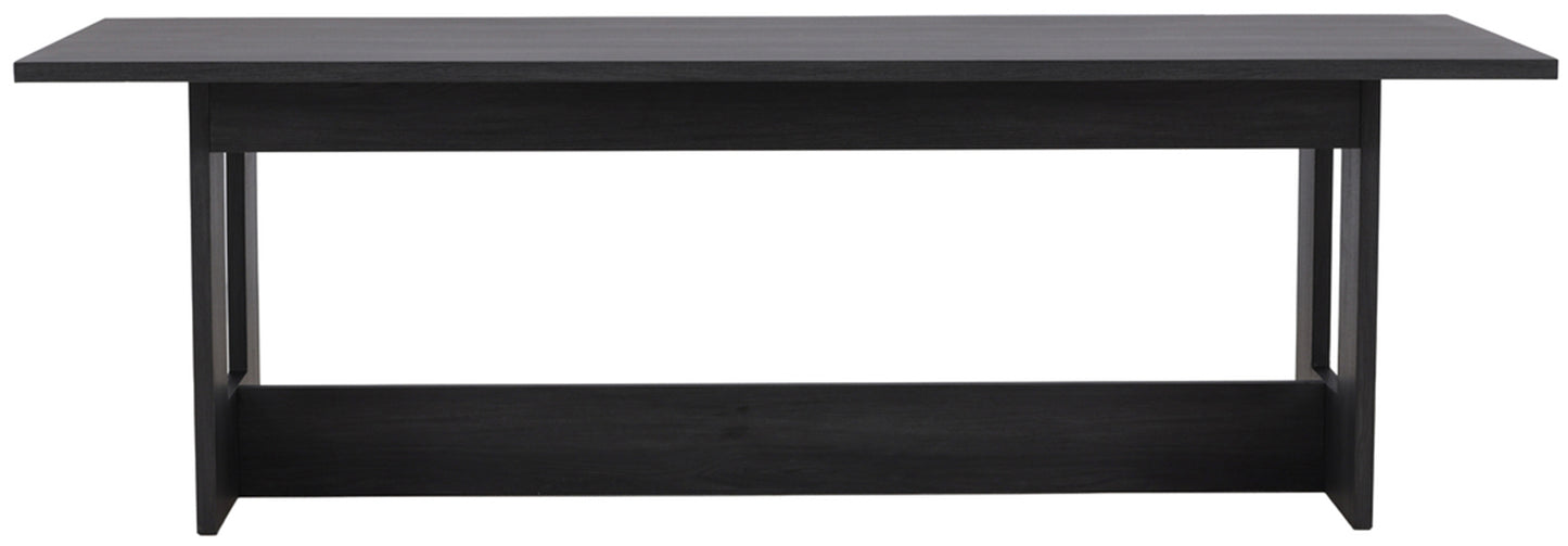 Galds Nores 235/75/100 cm melns ozols