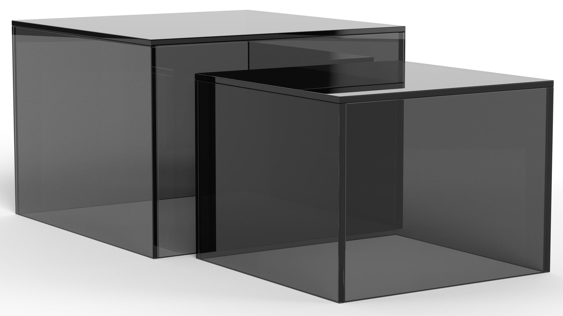 Kafijas galds Glopi 50/50/35 cm pelēks - N1 Home