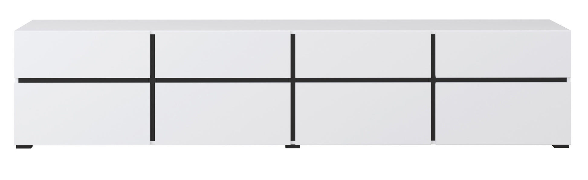 Kumode Kruzat 48/224/40 cm balts - N1 Home