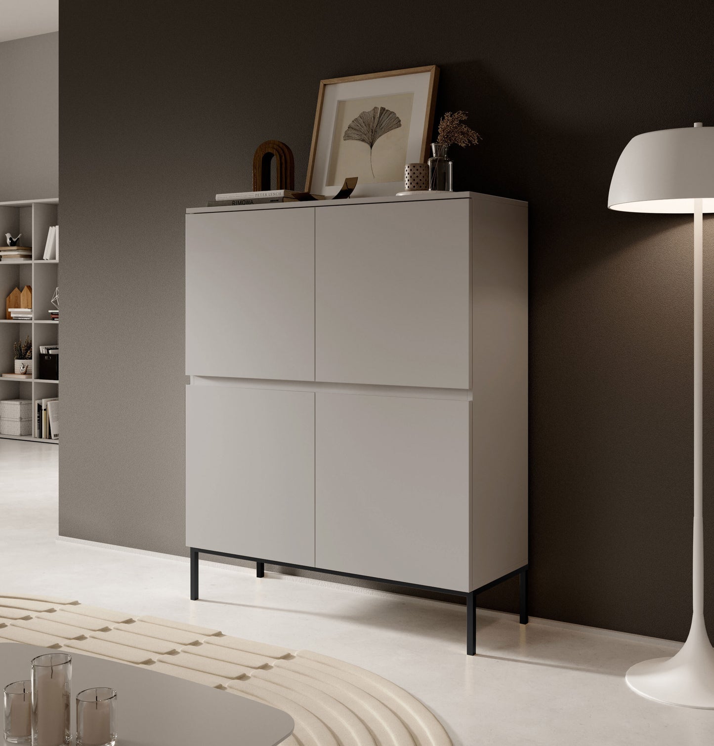 Kumode Bommo 100/118/35 cm kašmirs - N1 Home