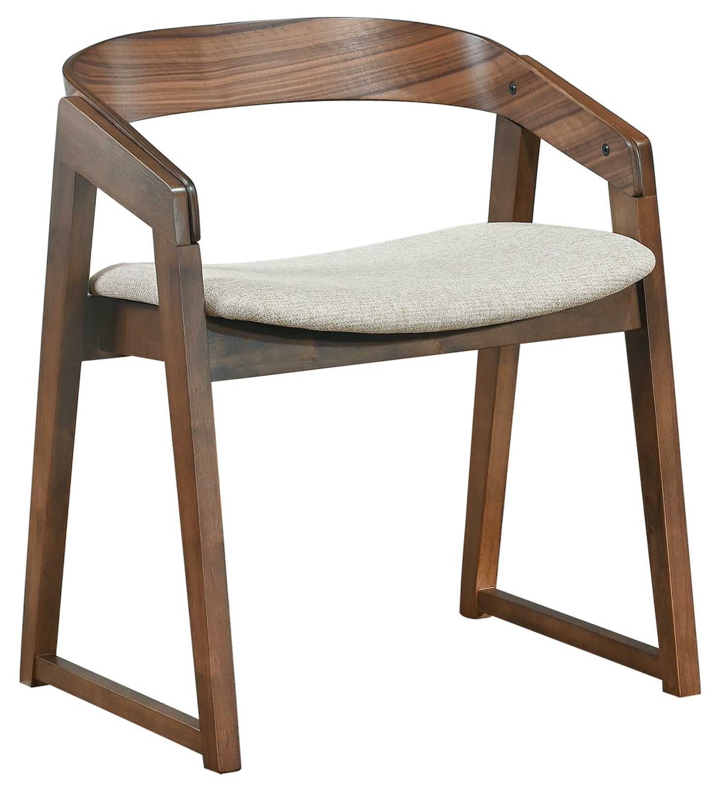 Krēsls Salor 67/55/54 cm rieksts/bēšs - N1 Home