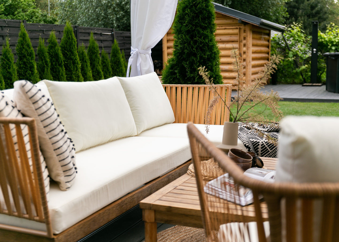 Dārza komplekts Ruta dabīgs - N1 Home