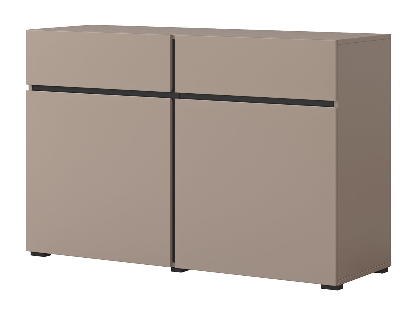 Kumode Kruzat 119/78/40 cm bēšs - N1 Home