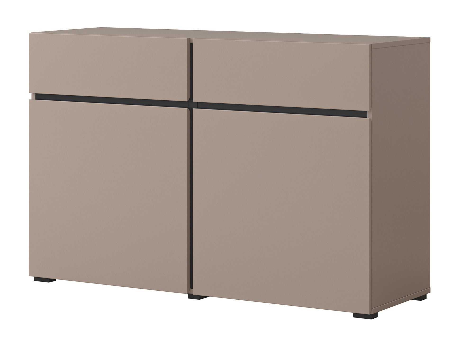 Kumode Kruzat 119/78/40 cm bēšs - N1 Home