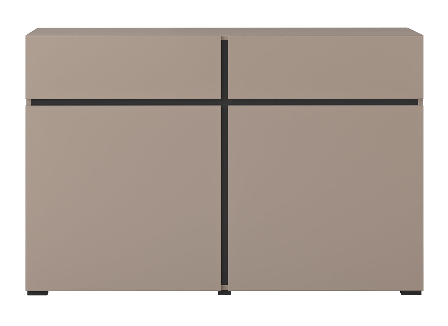 Kumode Kruzat 119/78/40 cm bēšs - N1 Home