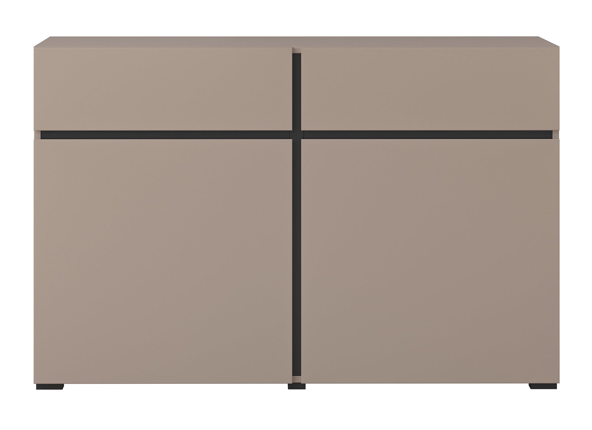 Kumode Kruzat 119/78/40 cm bēšs - N1 Home