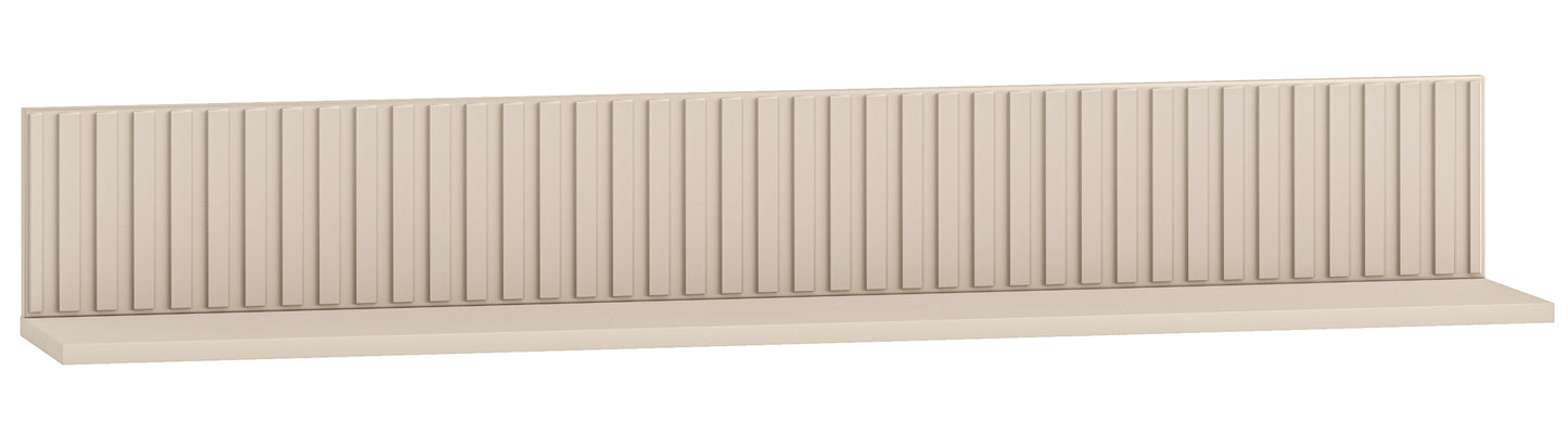 Plaukta Galeto 18/120/20 cm bēšs - N1 Home