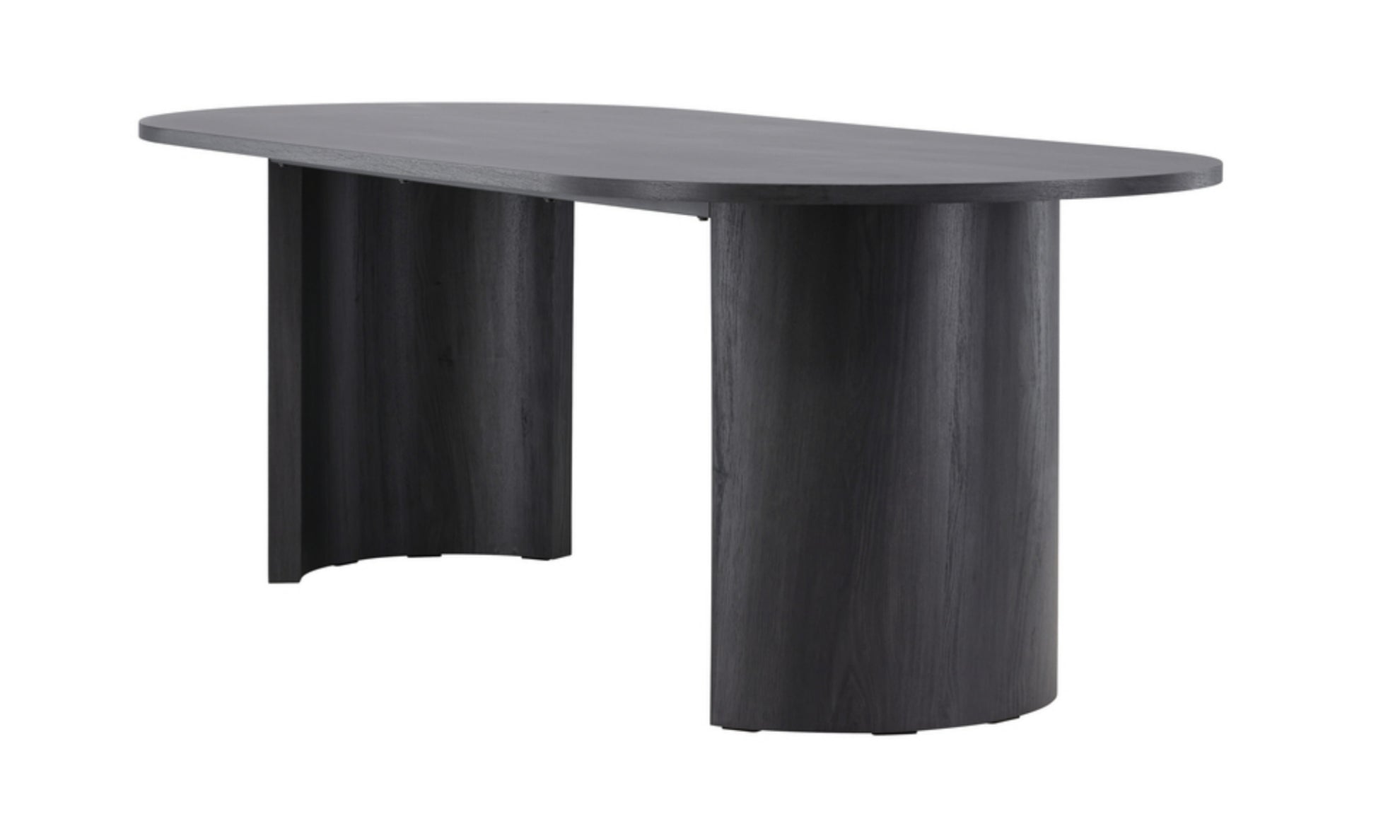 Galds Grundar 75/100/220 cm melns - N1 Home