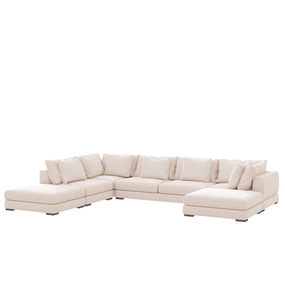 Dīvāna Milia U 87/429/307 cm Storm 02 - N1 Home