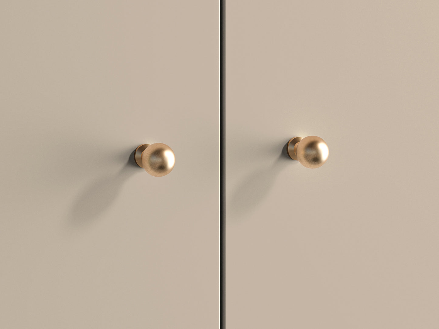 Skapīs Galeto 190/92/53 cm bēšs - N1 Home