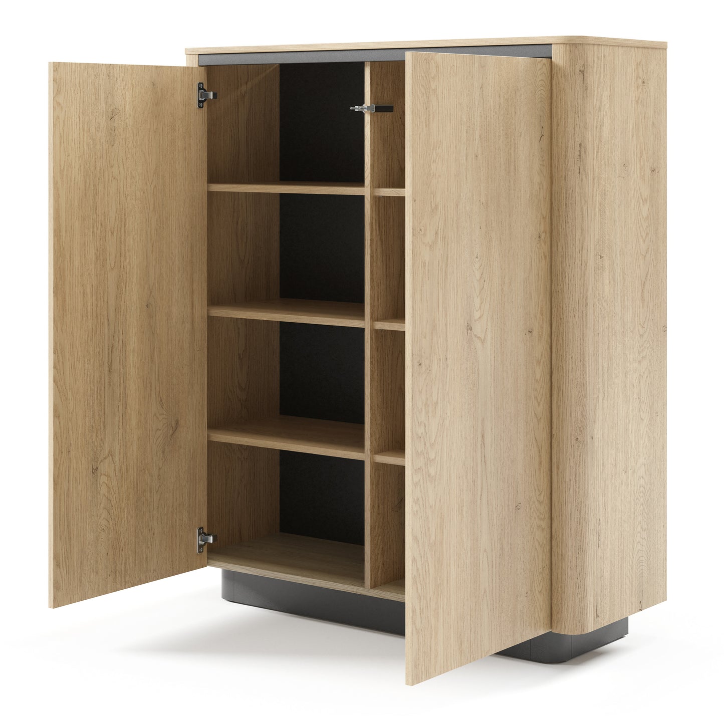 Kumode Torredo 133/113/38 cm Kremona ozols - N1 Home