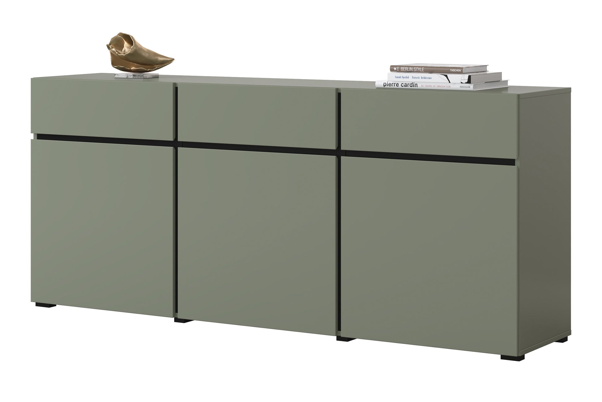 Kumode Kruzat 180/78/40 cm zaļs - N1 Home