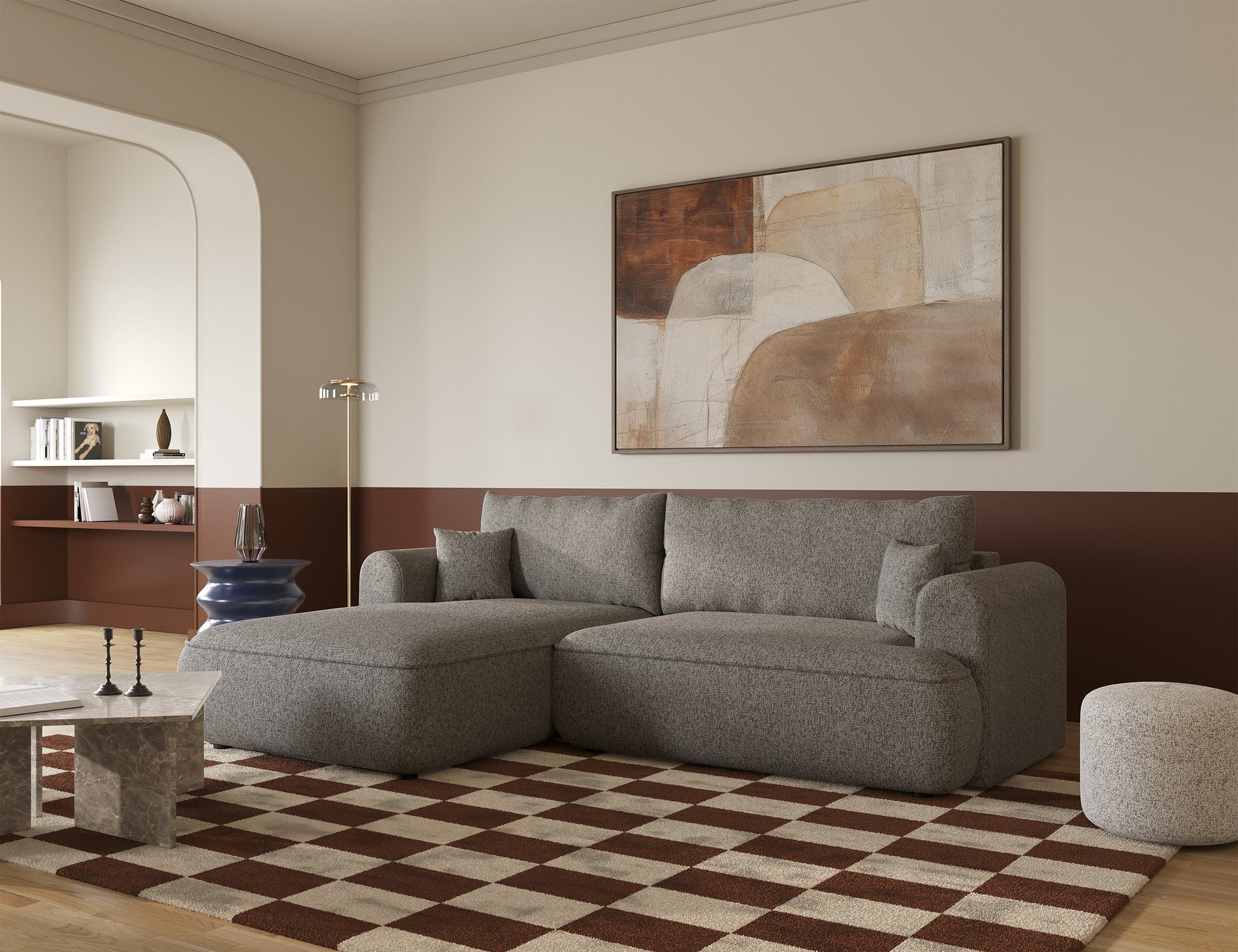 Dīvāns Ovors 260/93/165 cm Puente 16 - N1 Home