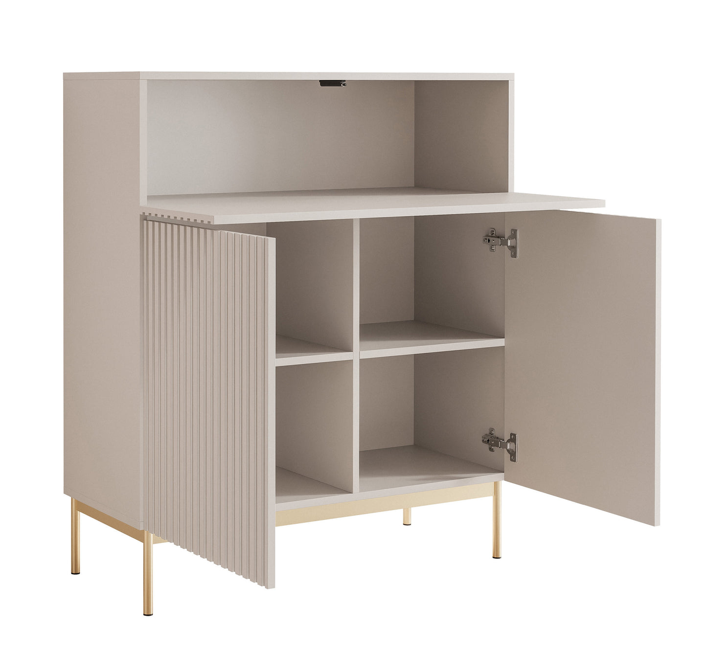 Kumode Linas 105/91/35 cm kašmirs - N1 Home
