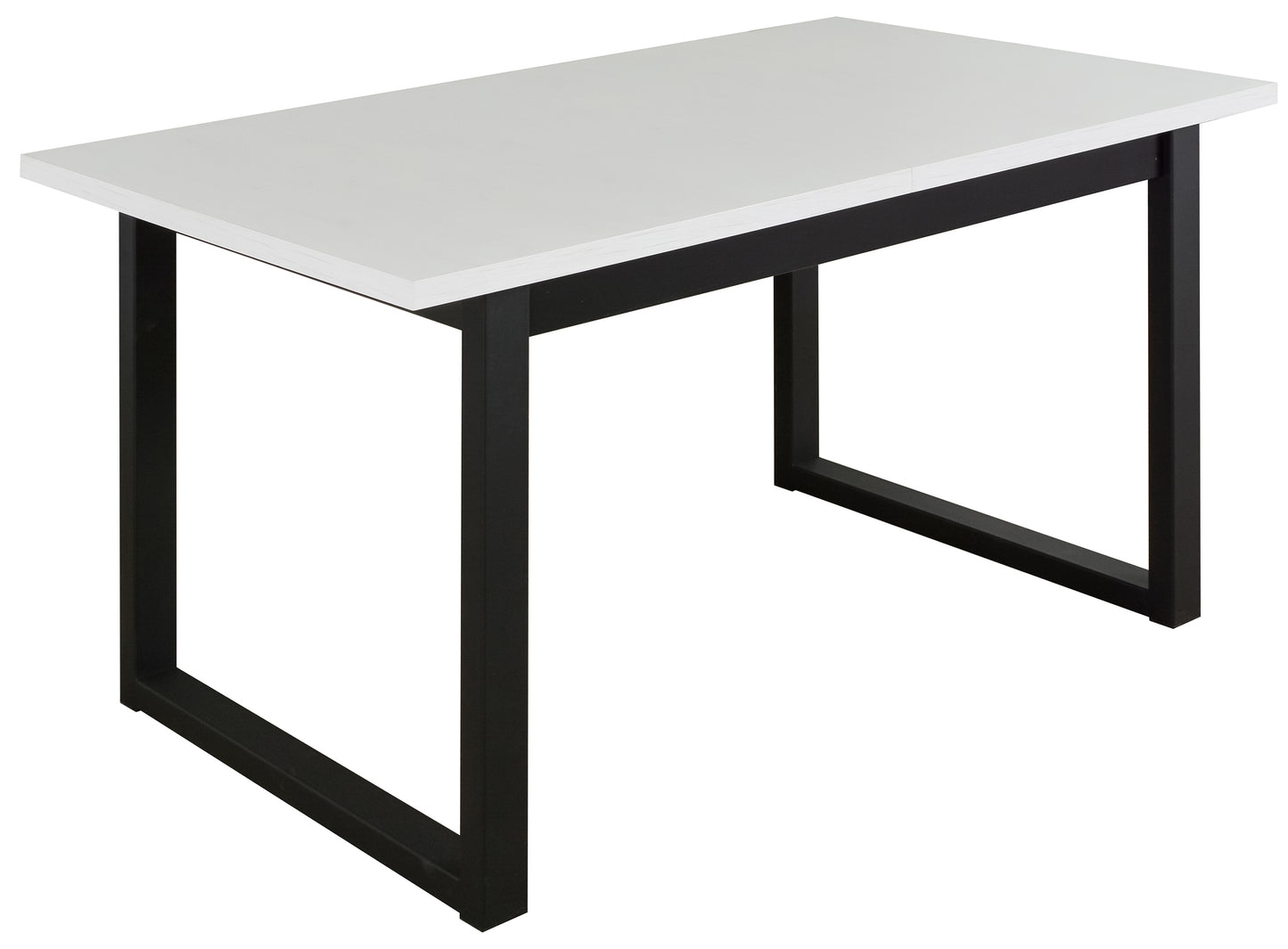 Galds Itama 140-180/80/79 cm melns/balts - N1 Home