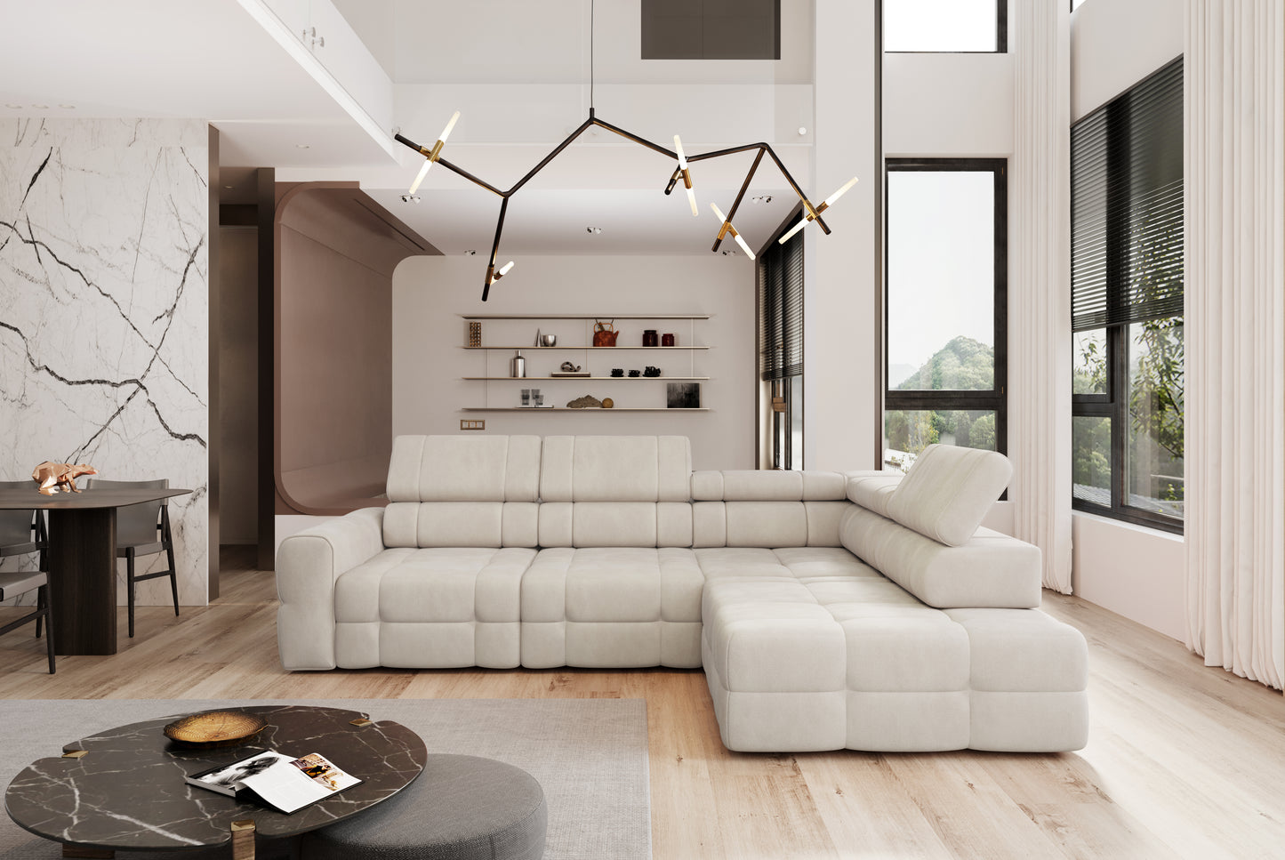 Dīvāns OTTO 298/111/217 cm - N1 Home