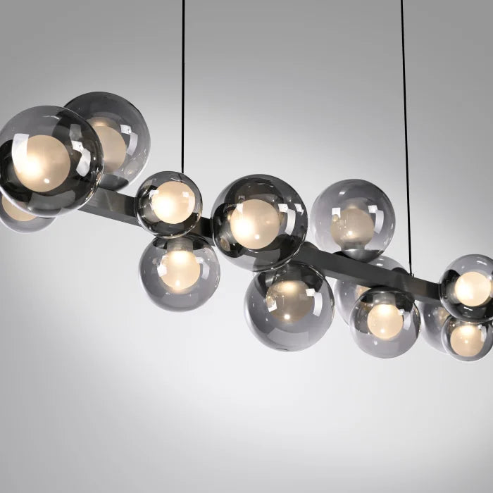 Piekaramā lampa PURE E-Popup 29/240/120 cm pelēks