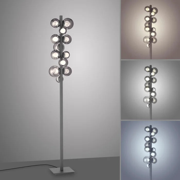 Stāvlampa  PURE E-Popup 160/22/22 cm pelēks