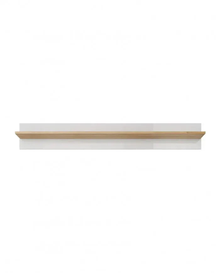 Plaukta Arci 138/20/20 cm balts/ozols - N1 Home