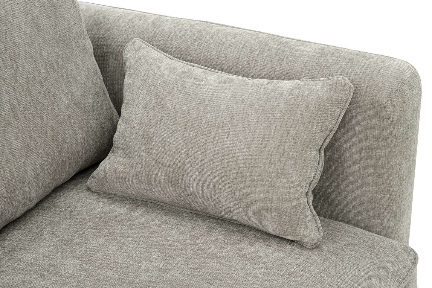 Dīvans Andi 238/104/ 76 - 90 cm pelēks - N1 Home