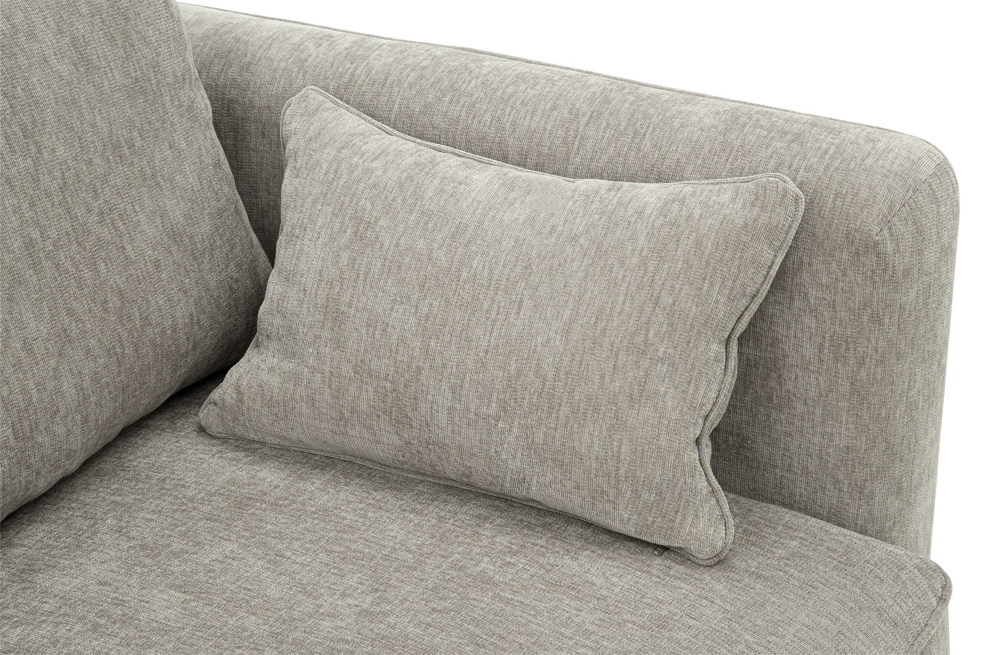 Dīvans Andi 238/104/ 76 - 90 cm pelēks - N1 Home