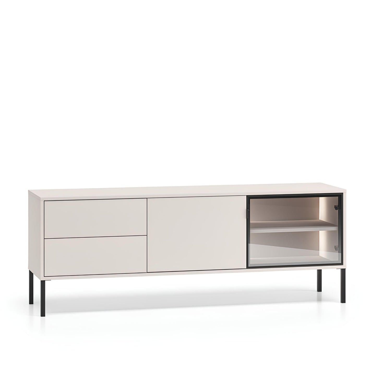 TV skapis Baree 160/59/40 cm kašmirs