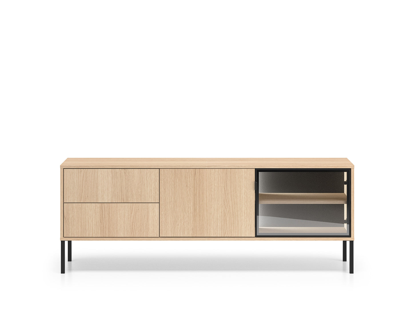 TV skapis Baree 160/59/40 cm Lindberg ozols