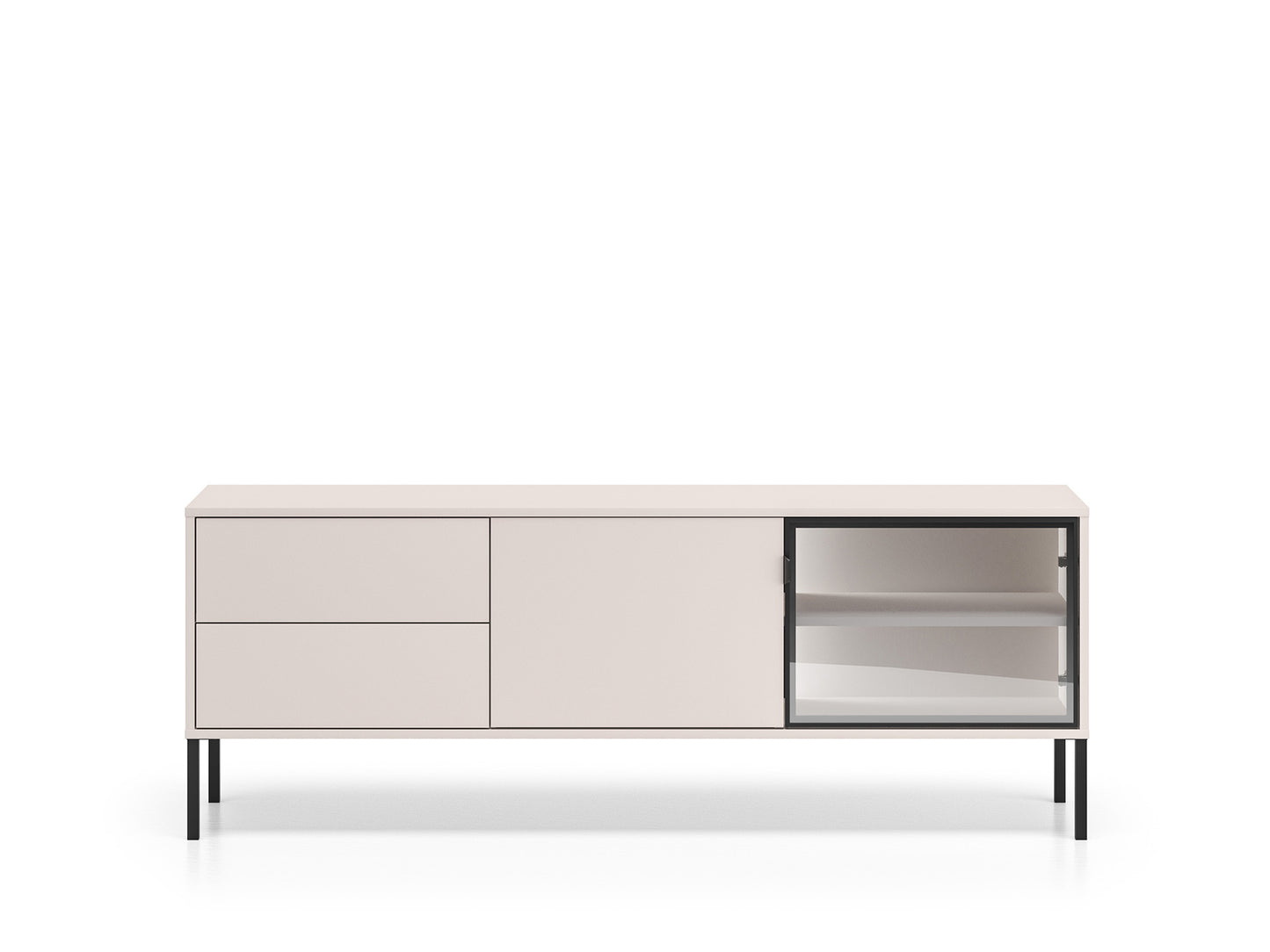 TV skapis Baree 160/59/40 cm kašmirs