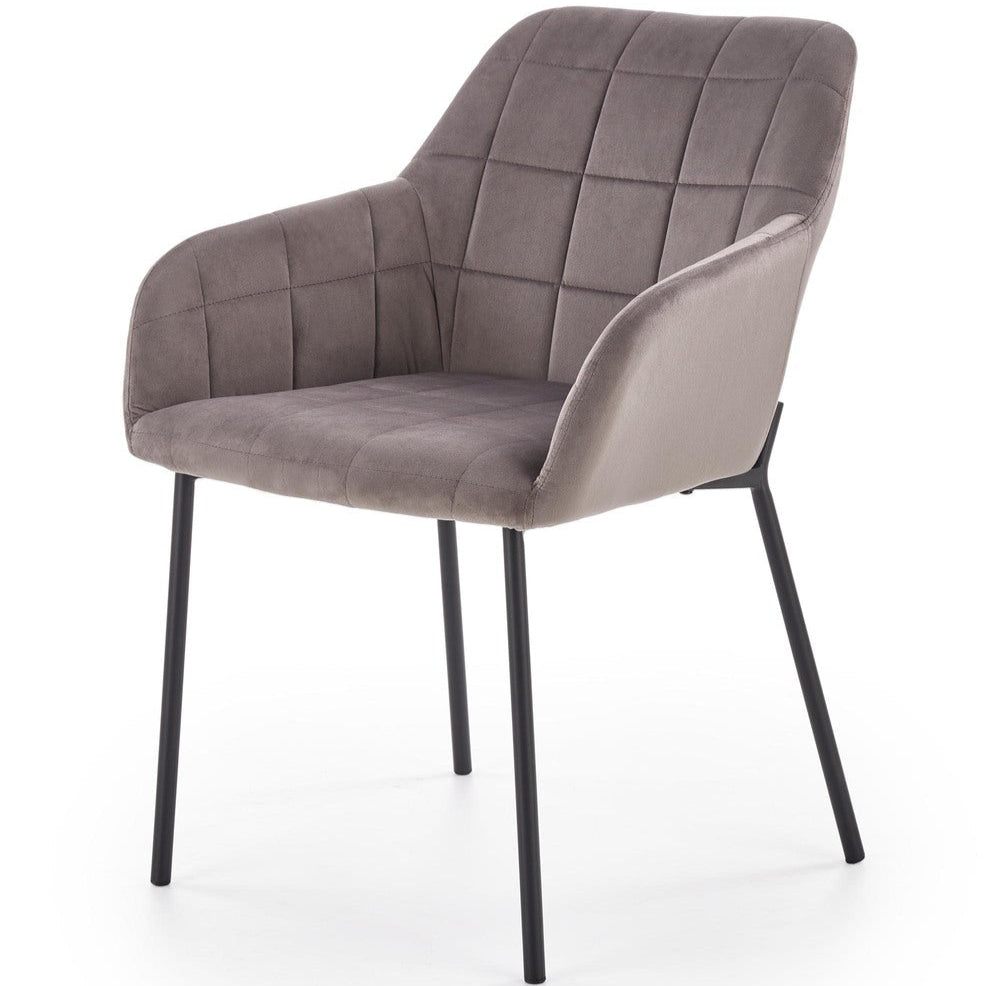 Krēsls Lopi 58/57/80/46 cm pelēks - N1 Home