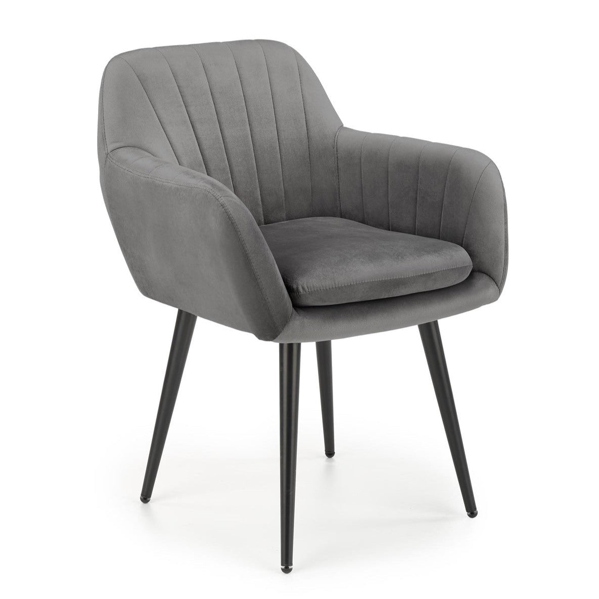 Krēsls Korsa 58/53/80/51 cm pelēks - N1 Home