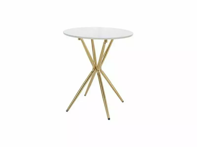 Kafijas galdiņš AS 50/50/50 cm balts - N1 Home