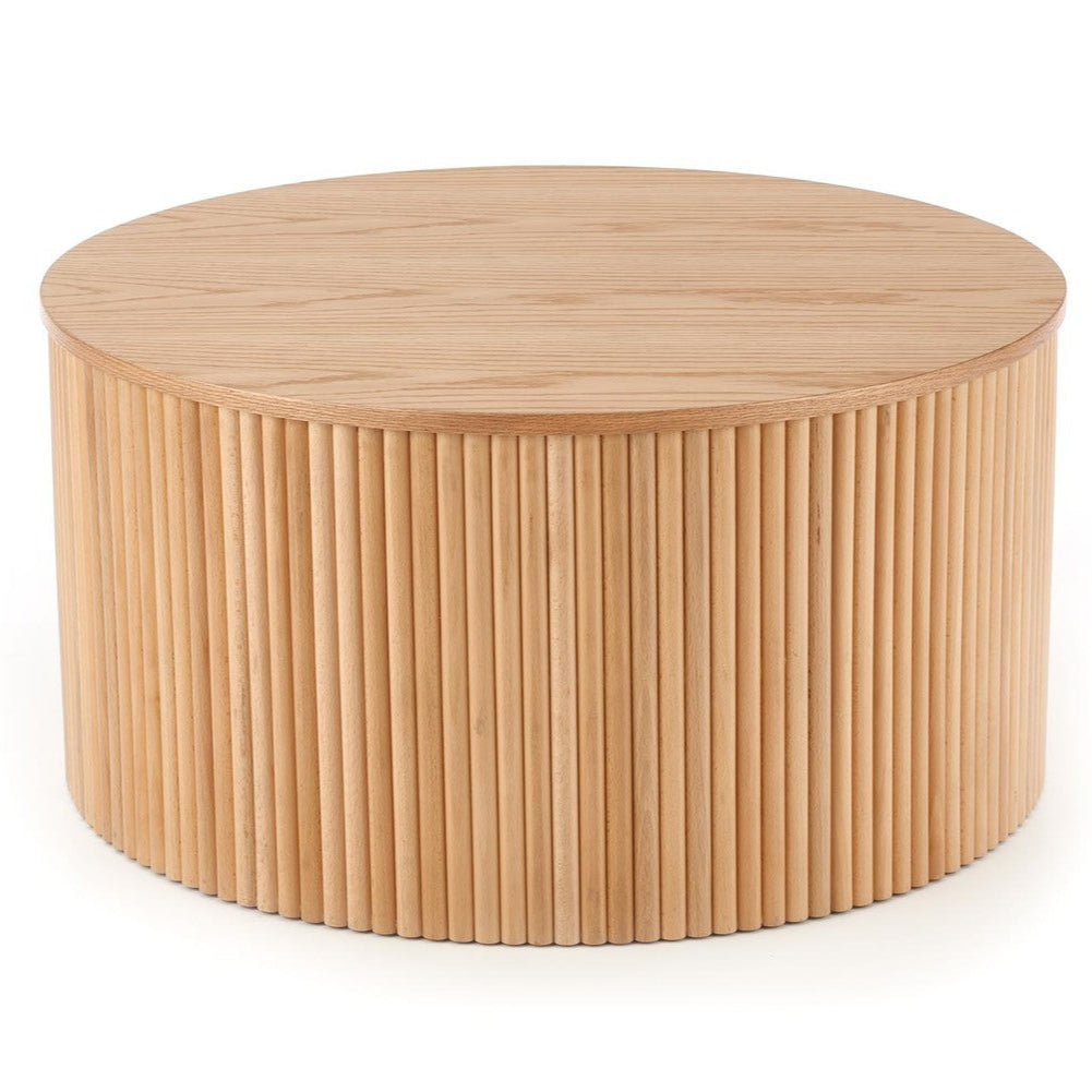 Kafijas galds Vudi 80/41; 40/50 cm dabīgs - N1 Home