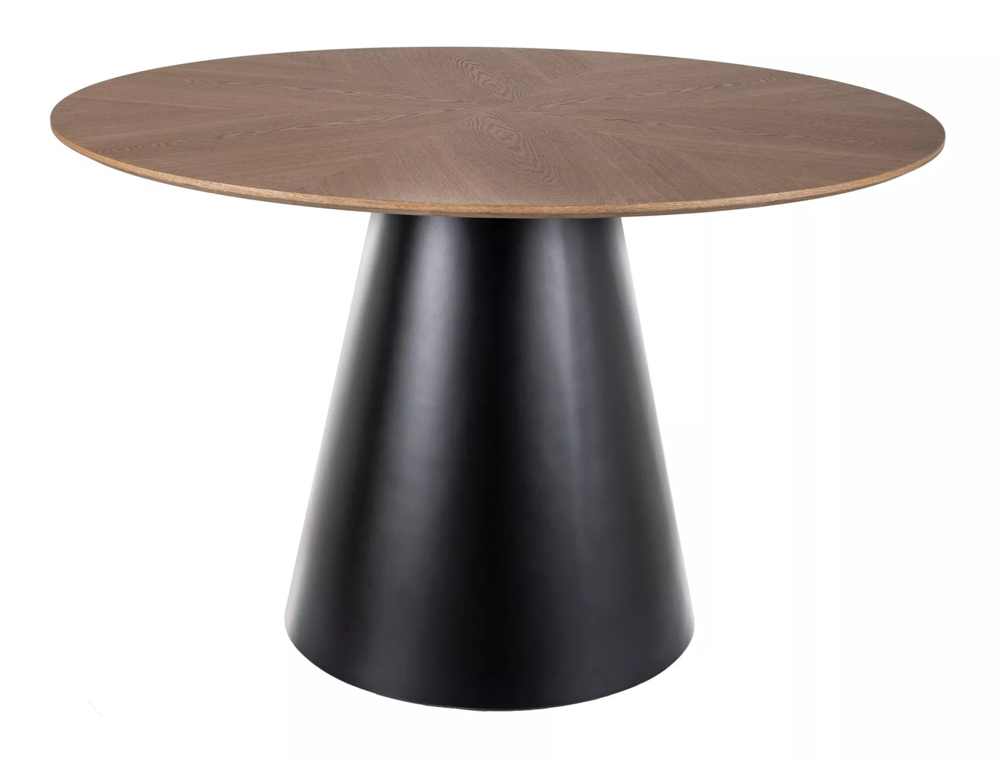 Galds Ange 75/100 cm ozols/melns - N1 Home