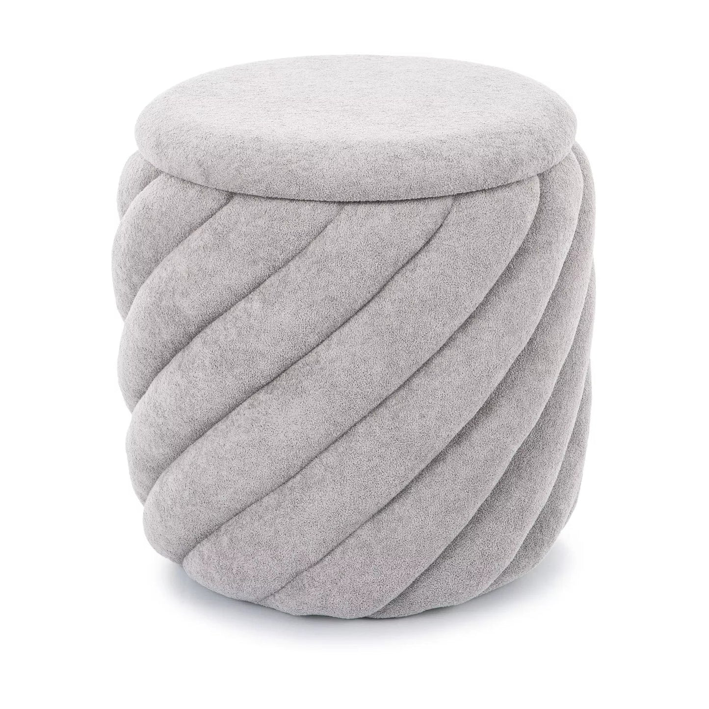 Pufs Pelar 42/41 cm gaiši pelēks - N1 Home