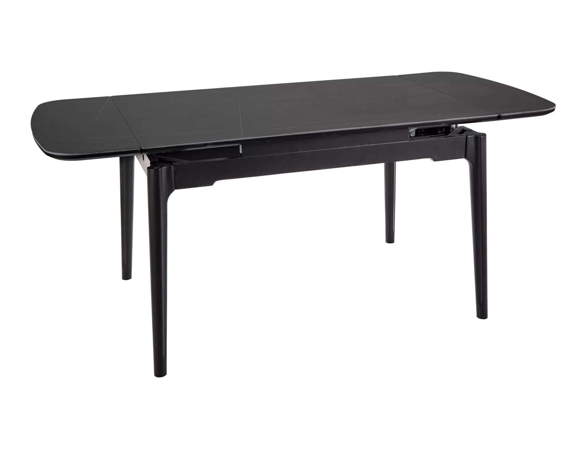 Galds Sent 120/180/80/75 cm matēts melns - N1 Home