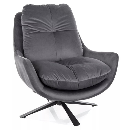 Krēsls Vivi 90/91/50 cm pelēks - N1 Home