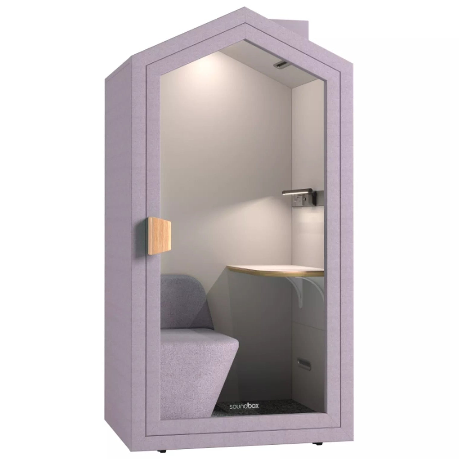 Akustika mierigs kabīne Mon 210/110/90 cm taffy - N1 Home