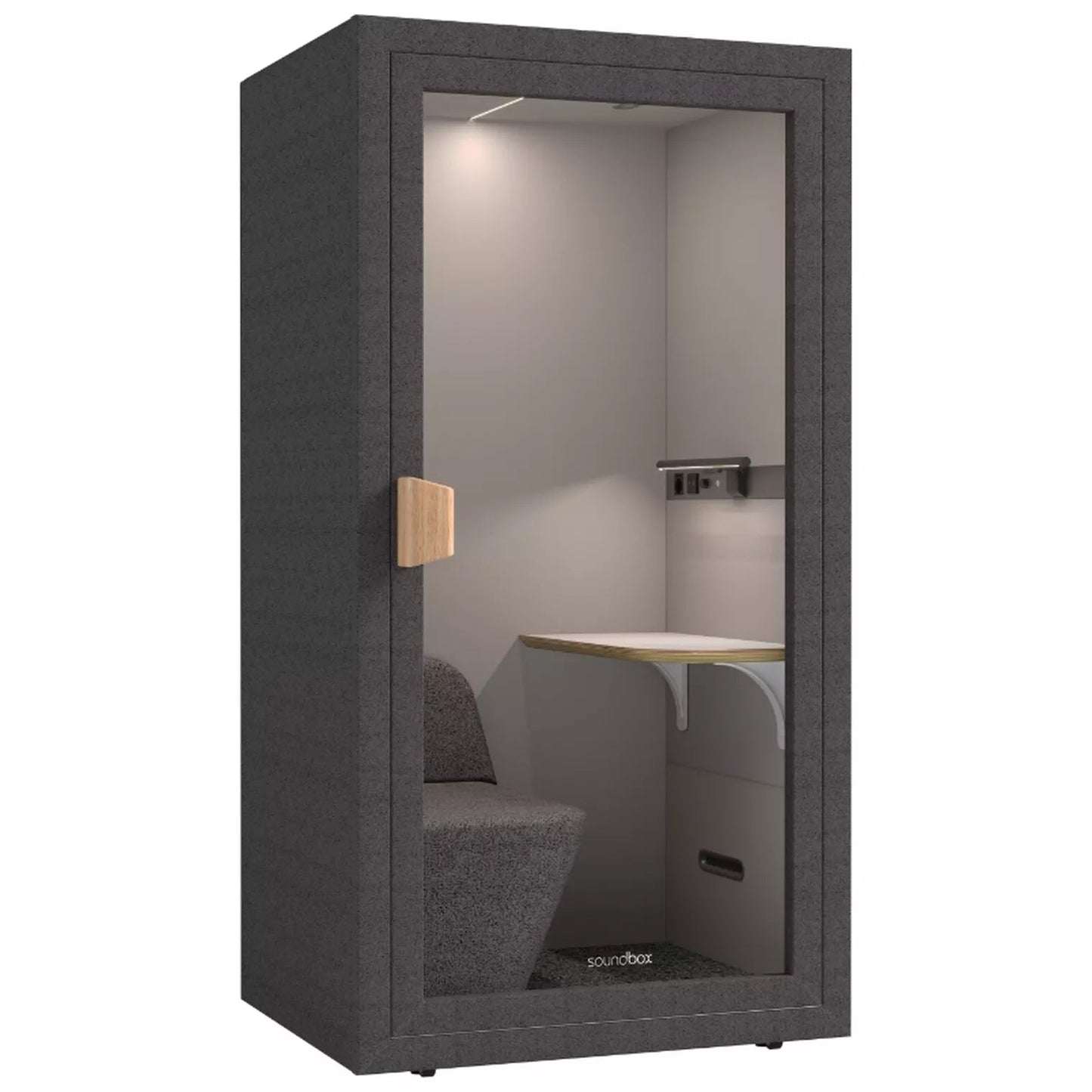 Akustika mierigs kabīne Thus 210/110/90 cm storm - N1 Home