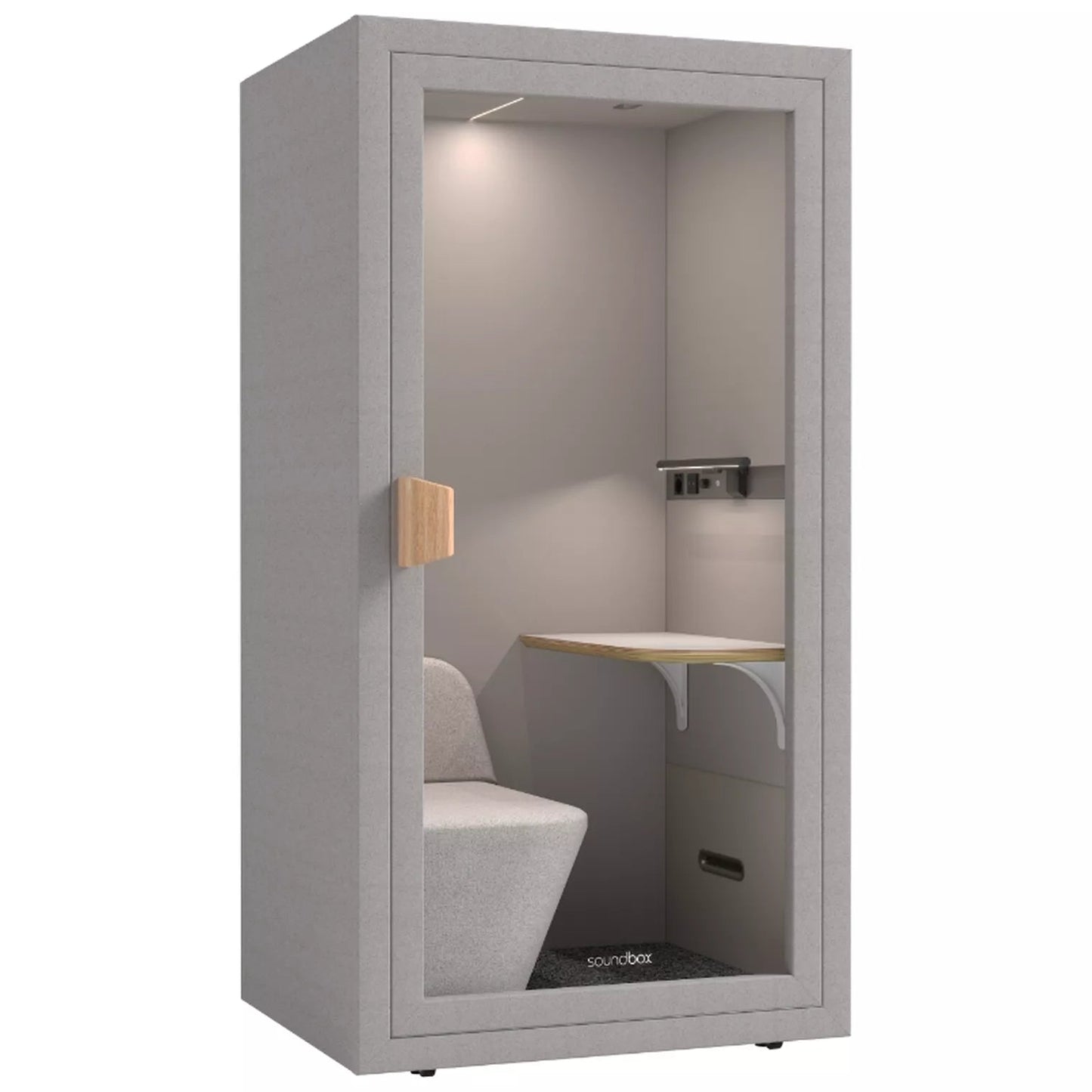 Akustika mierigs kabīne Thus 210/110/90 cm cloud - N1 Home