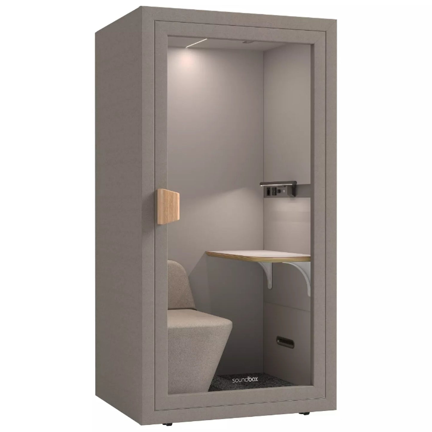 Akustika mierigs kabīne Thus 210/110/90 cm hazel - N1 Home