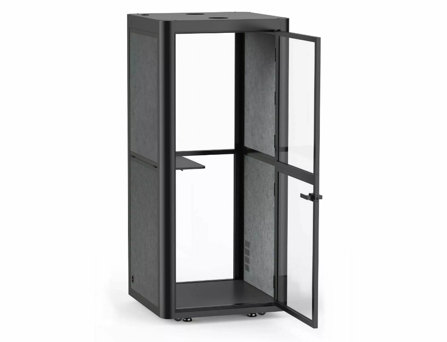 Akustika mierigs kabīne Podi 226/102/102 cm tumši pelēks - N1 Home