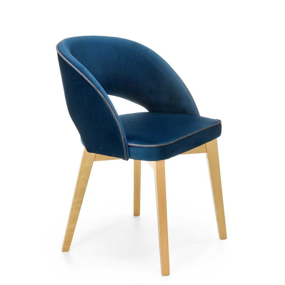 Krēsls Boho 51/57/78/47 cm tumši zils - N1 Home