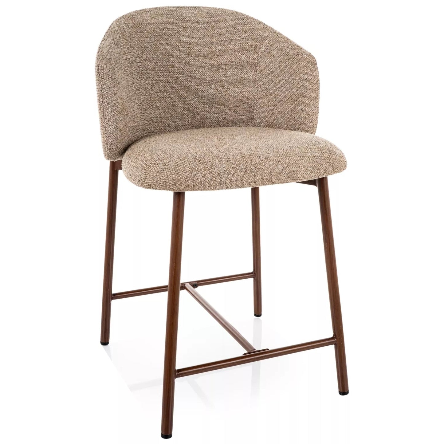 Bāra krēsls Osara 88/54/60 cm bēšs/rieksts