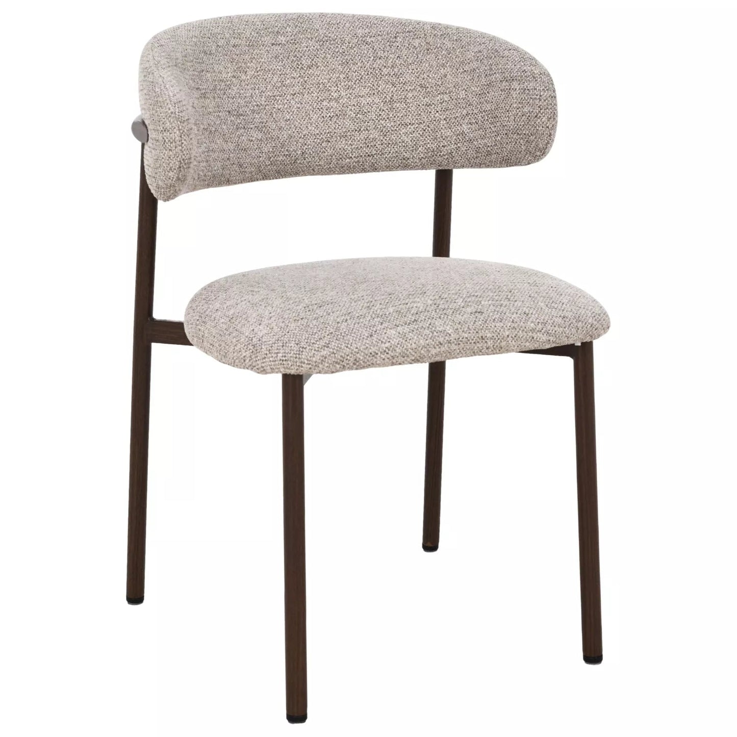 Krēsls Elts 80/56/49 cm bēšs/rieksts