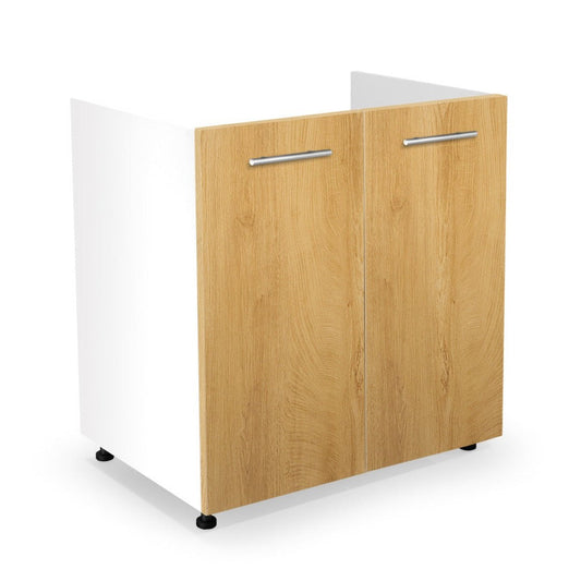 Virtuves izlietes skapis 80/82/52 cm medus ozols - N1 Home