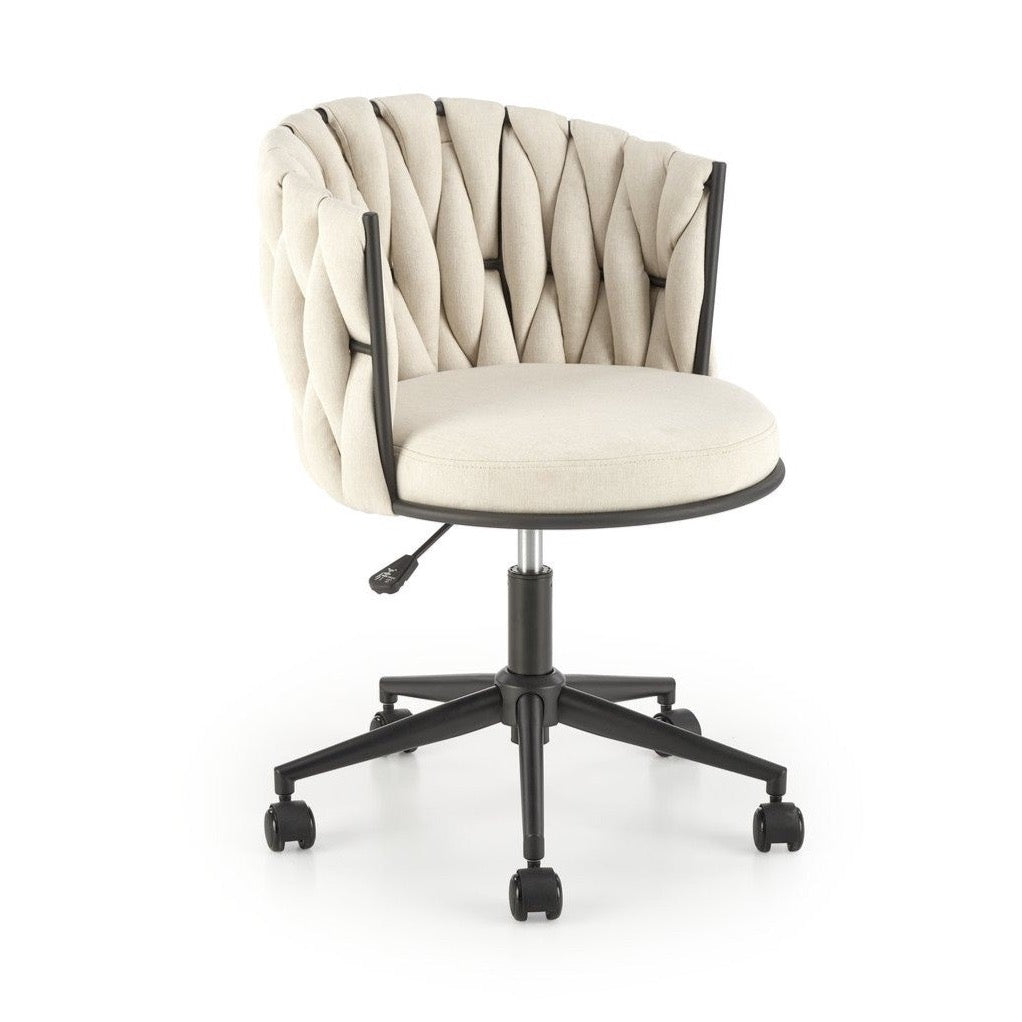 LN grozāmais krēsls 55/60/75-85/43-53 cm gaiši bēšs - N1 Home