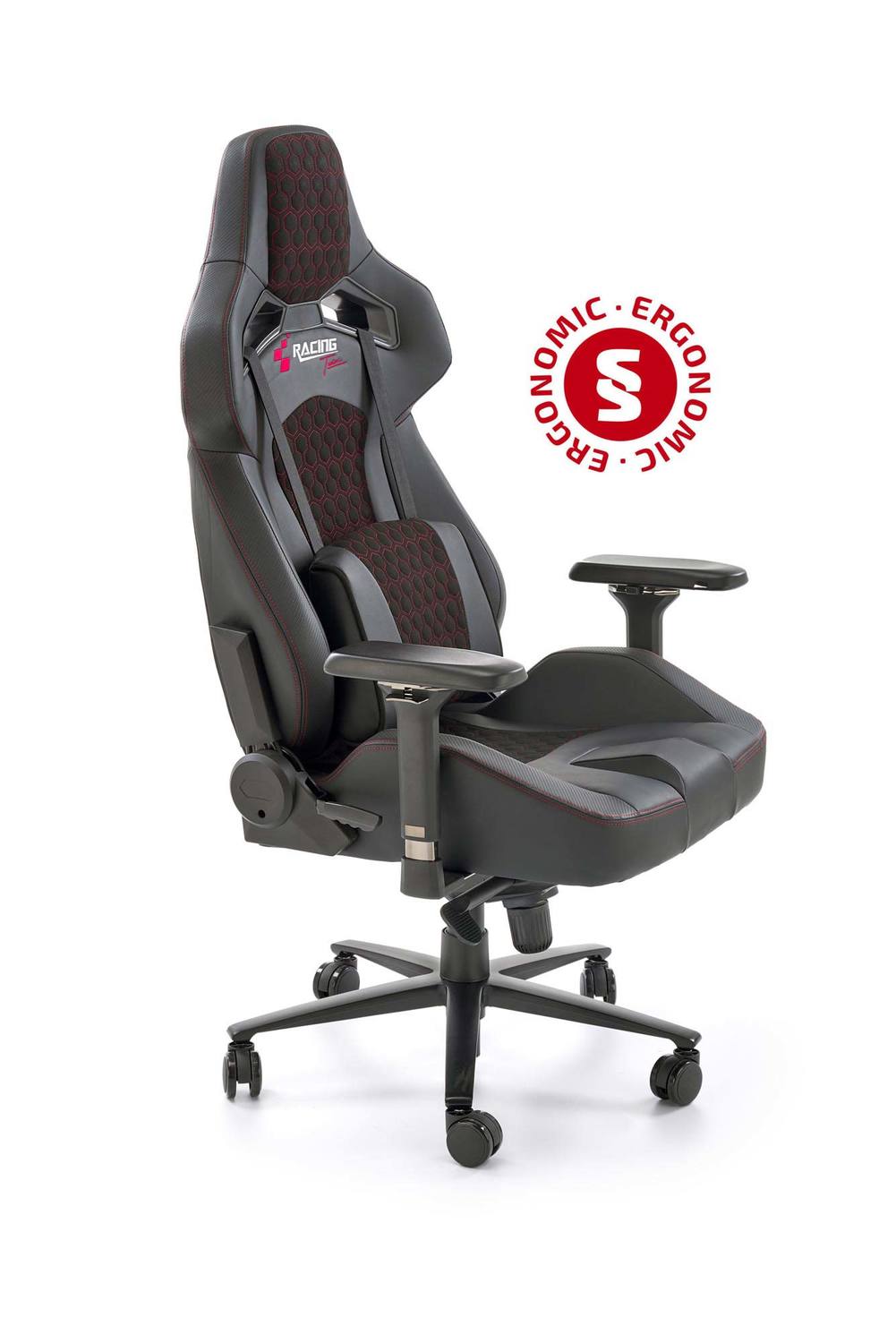 Krēsls Bal 75-80/75/129-134/45-50 cm melns - N1 Home