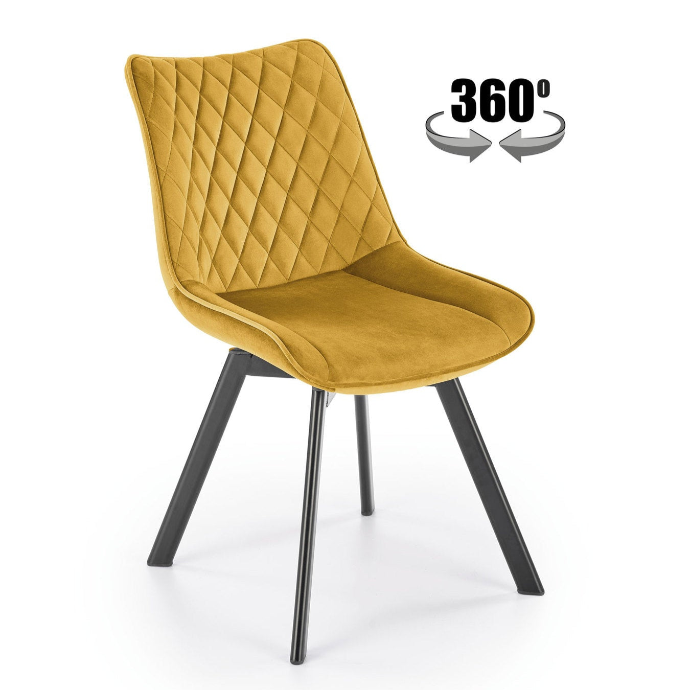 Krēsls Boka 46/61/84/48 cm sinepes - N1 Home